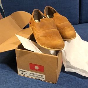 Oliberte Mazowi Leather Slip-on Smoking Slippers